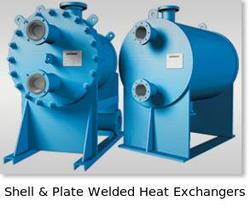 Shell and Plate Welded Heat Exchanger