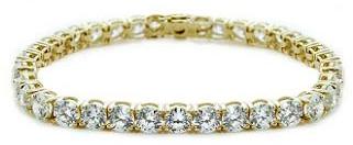 Gold Diamond Bracelet - Dbr 001