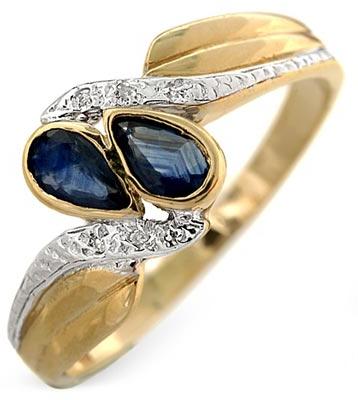 Gold Diamond Ring - Dr 003