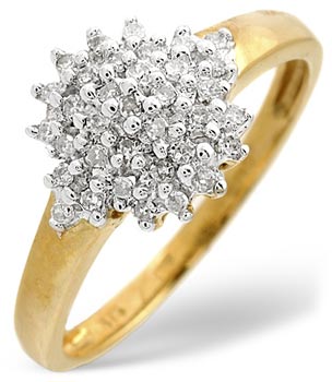 Gold Diamond Ring - Dr 004