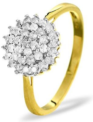 Gold Diamond Ring - Dr 008