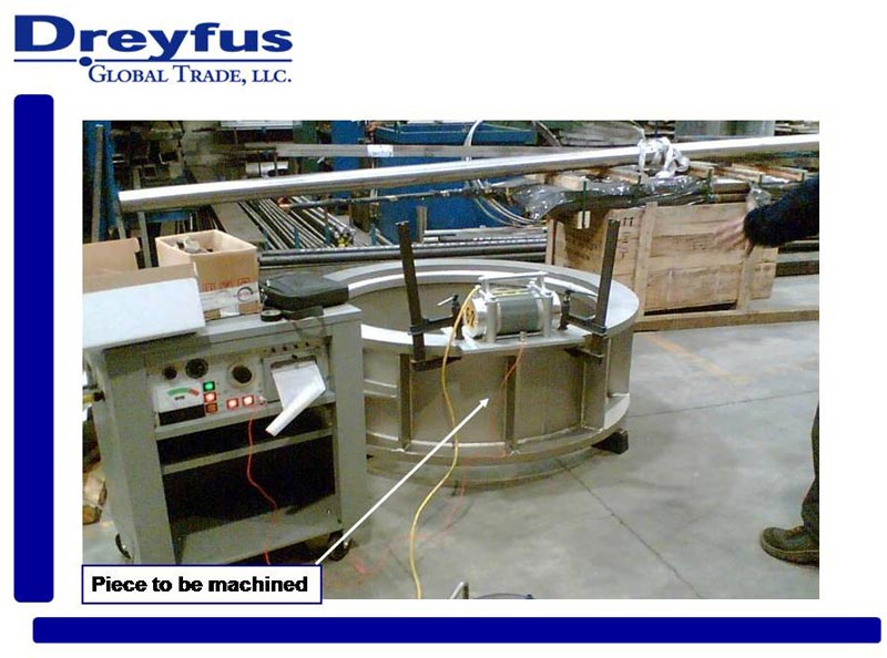 Vibratory stress relieving services of Machined Jobs