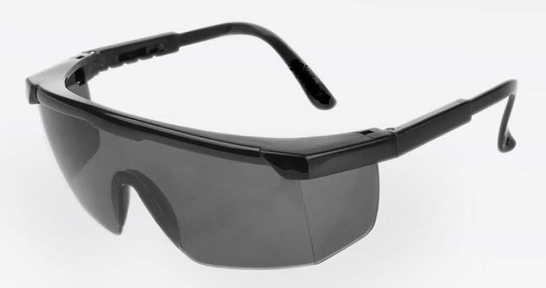 SUN LONG Polycarbonate Safety Glasses, Color : Black