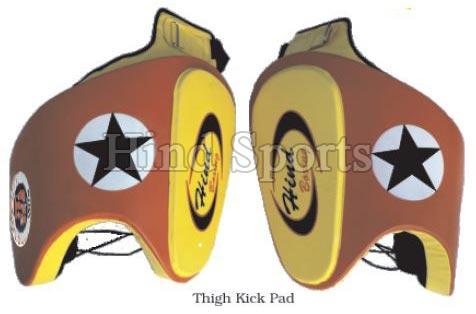 Round Leather Thai Kick Pads, for Sports, Feature : Durable