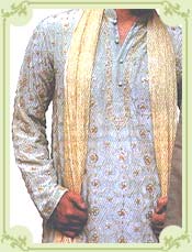 mens chikan kurta