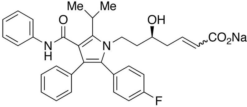 Atorvastatin 3-Deoxy-Hept-2-Enoic Acid, CAS No. : 1105067-93-3