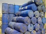 Recycled HDPE Blue Drum Plastic Scraps, Blue HDPE Scraps Worldwide Shipping