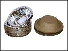 Bopp Silver Paper Bowl, for disposable, Paper Type : craft