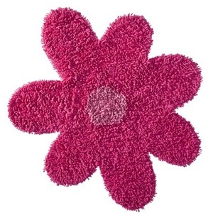 flower bath mat