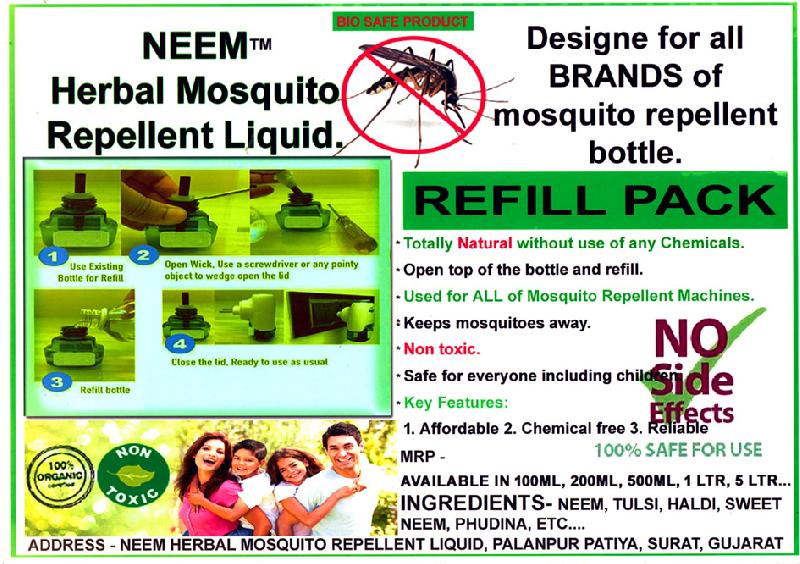 Herbal Liquid Mosquito refill pack