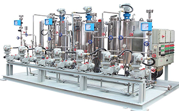 Chemical injection skid