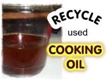 used cooking oil