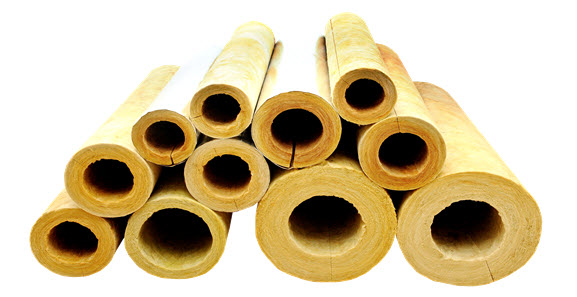 Rockwool Pipes