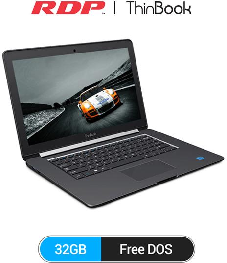 RDP Thin Book -1430a 14.1 Inch Laptop (1.84Ghz /2GB RAM /32GB Storage)
