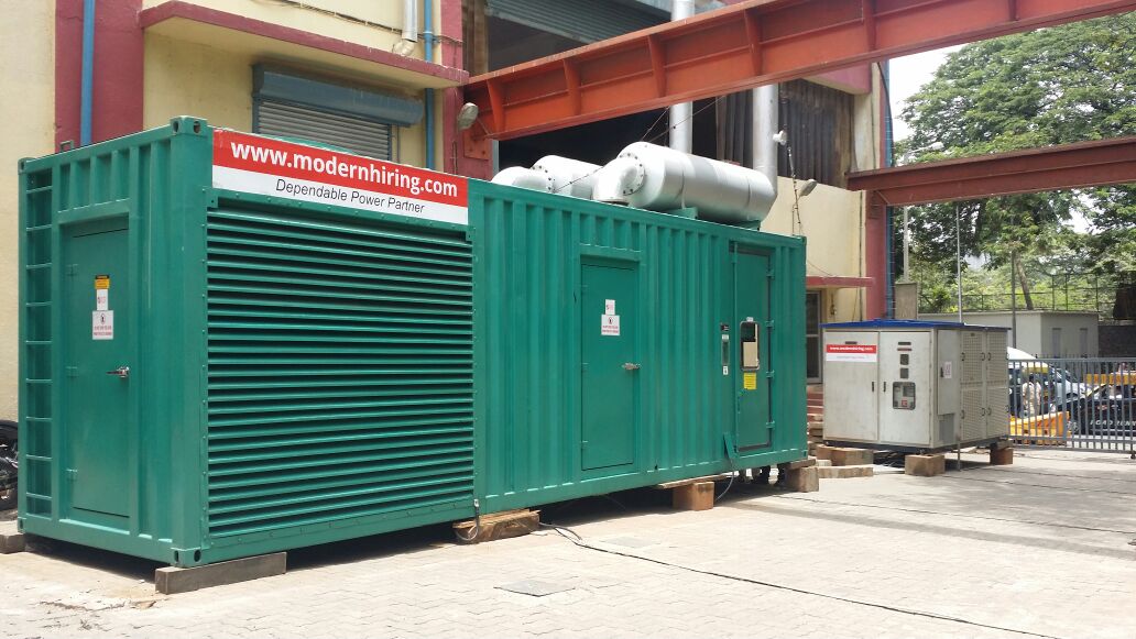 diesel generators rental services