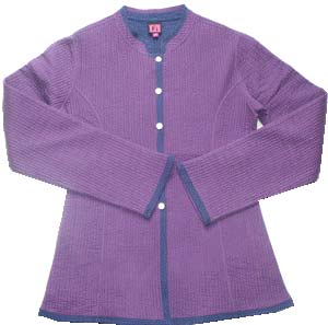 Ladies Reversible Quilted Jacket (sqj0001)