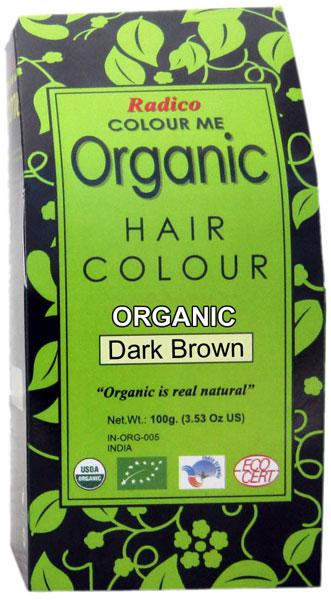 Organic Hair Color - Dark Brown