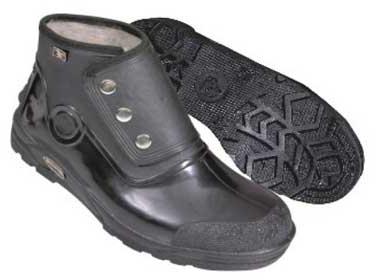 Black Power Rain Shoes