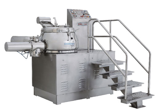 High shear mixer granulators