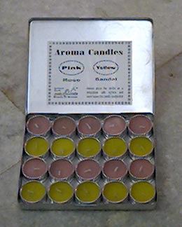 Aluminium Candle  Box