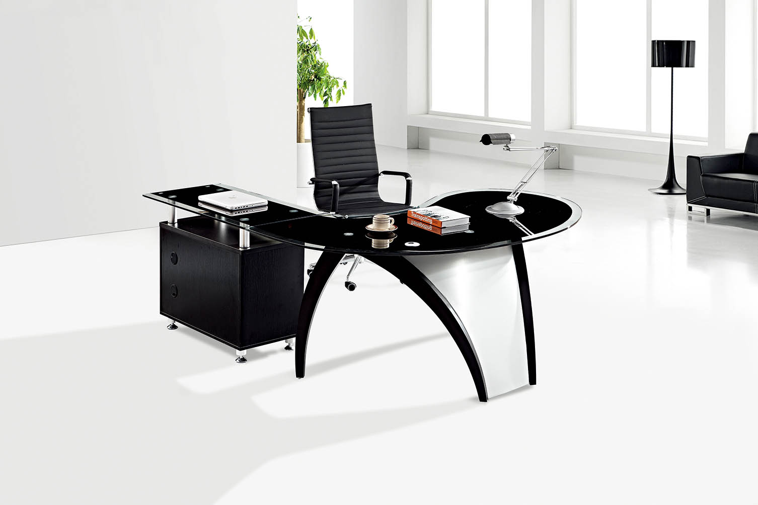 Modern Design L Shaped Office Furniture Executive Desk by Foshan ...
