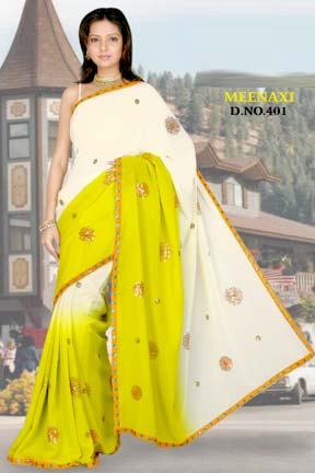 Embroidered Sarees - 401