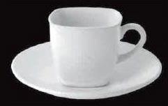 Plain Cups and Saucers