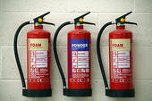 DIFFERENT TYPES OF FIRE EXTINGUISHERS