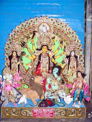 Paperpulp Ekchal Durga Idol