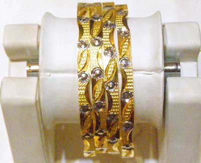 Gold Bangle GB064