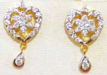 Diamond Earrings  TA044