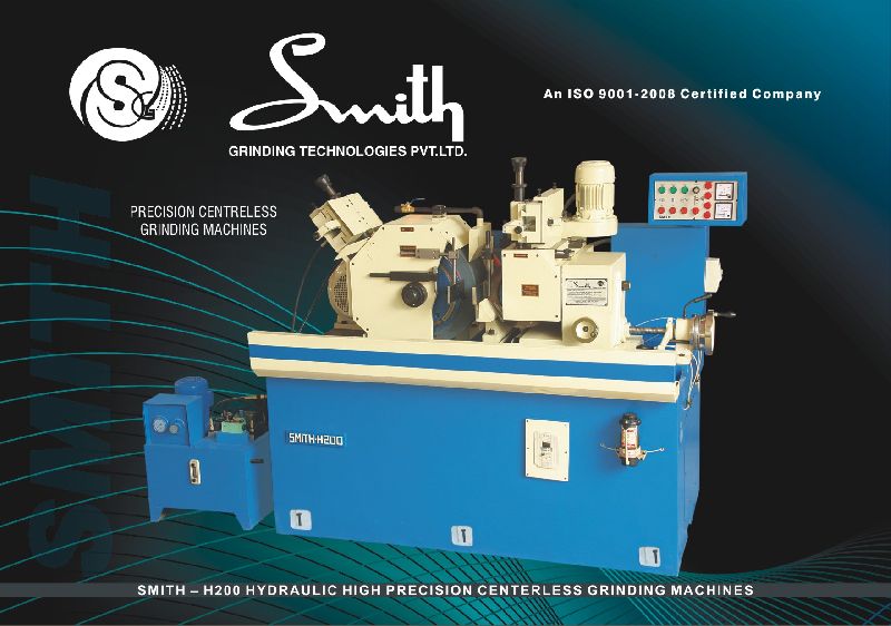 SMITH H200 Hydraulic Centerless Grinder, Voltage : 415