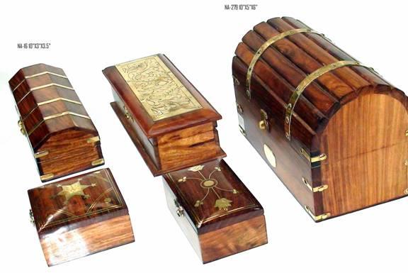 Sheesham Wood Box MH (Box- 5)