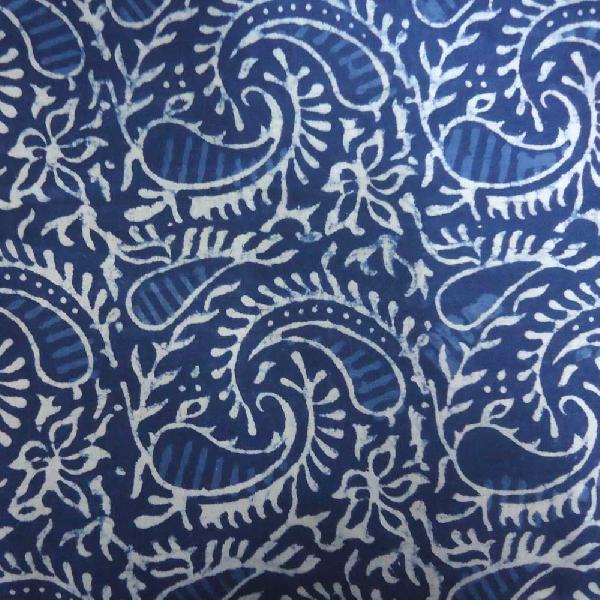60s Discharge Printed Fabric