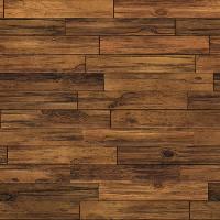 Floor covering wooden tiles