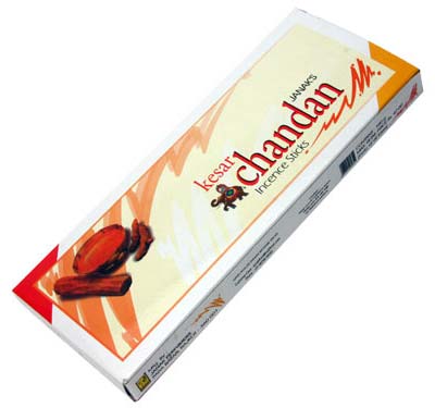 Kesar Chandan Masala Incense Sticks, for Church, Temples, Home, Office, Air freshner, Packaging Type : Box