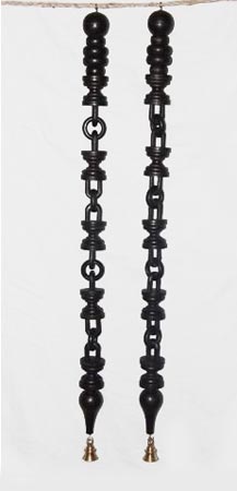 Wood Chain with Bell