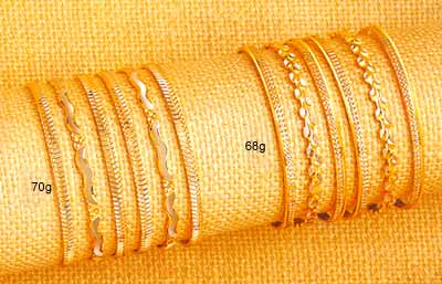 GB-01 gold bangles