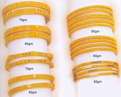 GB-08 yellow gold bangles