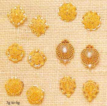 GE-02 gold earrings