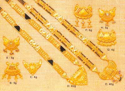 Gold mangalsutra GM-011