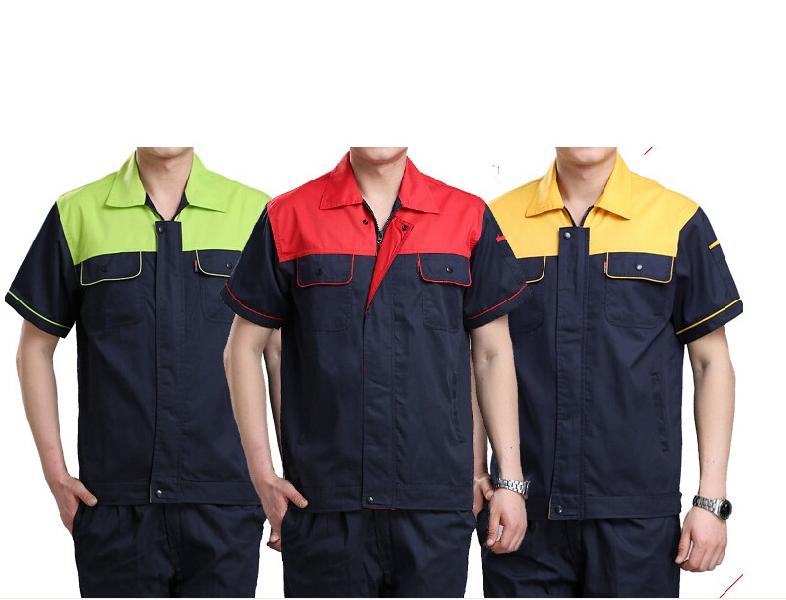 Half Sleeves Worker Uniform, Size : L, S, XL, Gender : Male at Best ...
