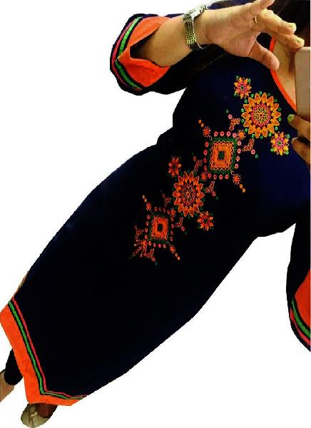 Black Georgette Kurtis