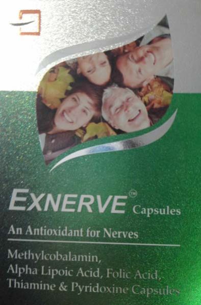 Exnerve Capsules - Antioxidant For Nerves