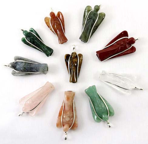 Angel Stone Pendants