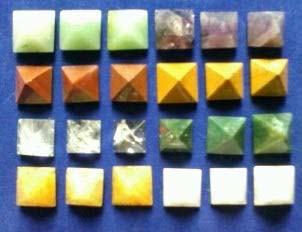 Mix Gemstone Pyramids