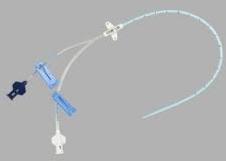 Double Lumen Central Venous Catheter, Length : 110cm