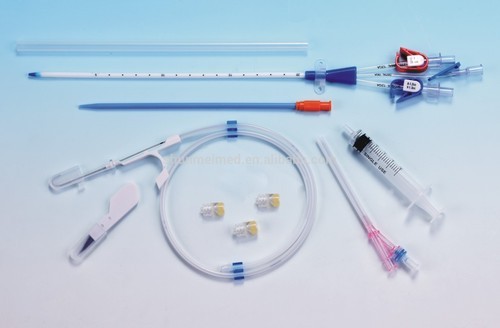 Double Lumen Hemodialysis Catheter Kit