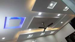 Gypsum False Ceiling with Design