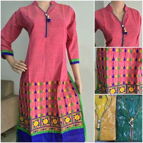 Angrakha Style Kurtis